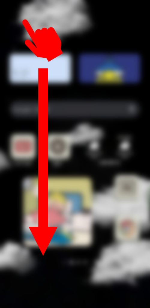 PCとスマホを接続し通知ドロワーを開く
