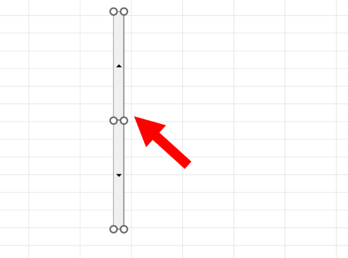 [Ctrl]キーを押しながらスクロールバー（オブジェクト）をクリック