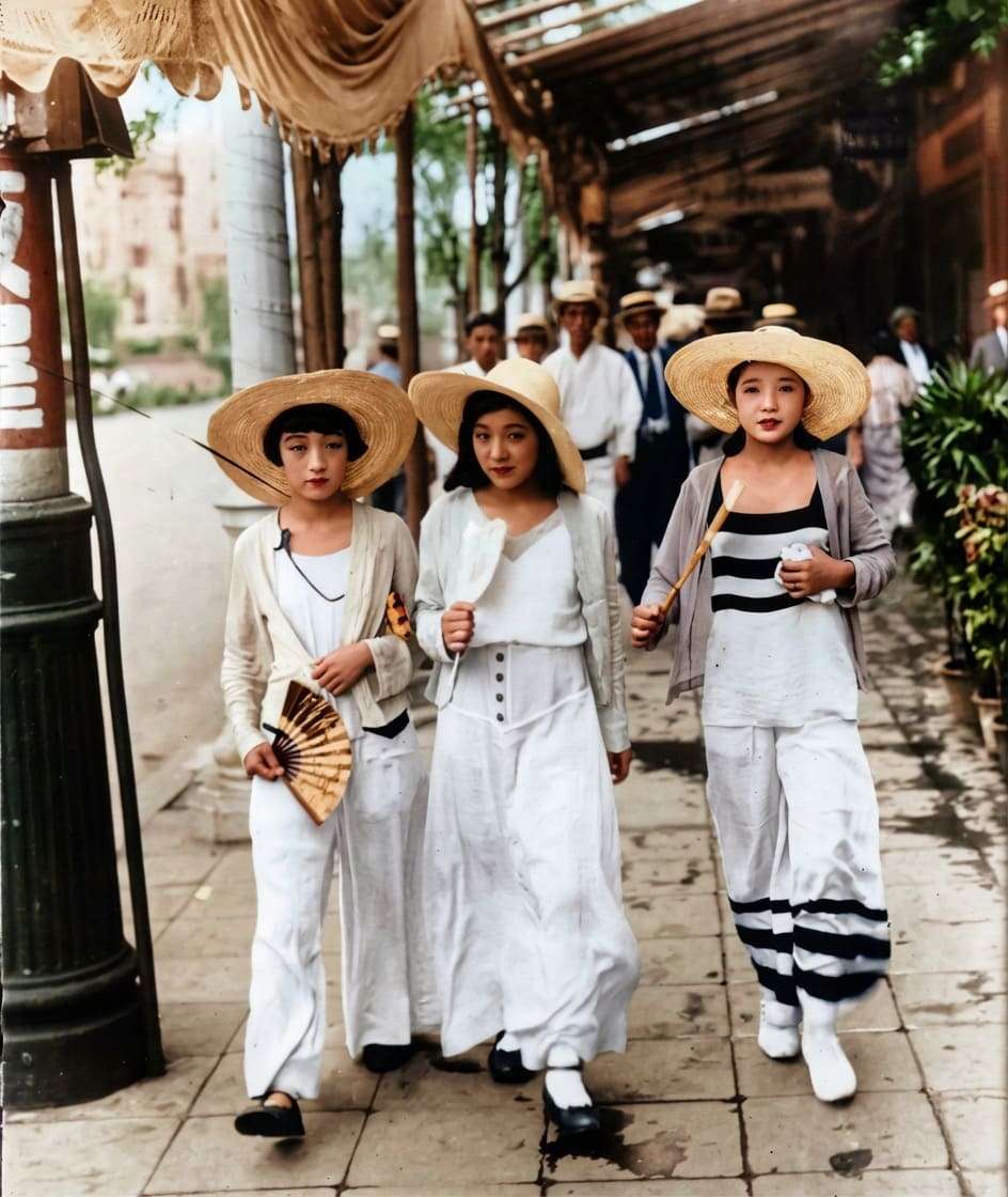 カラー化された写真（After）