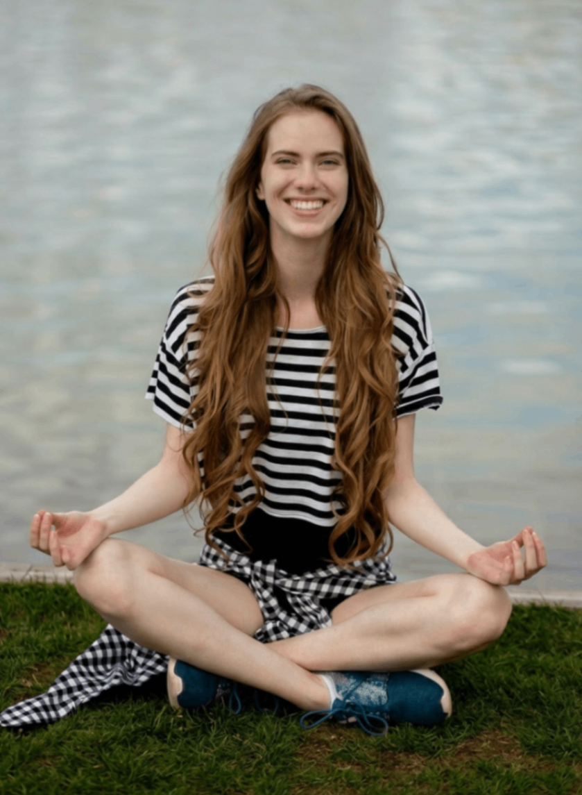 目を閉じた写真修正の完成イメージ（After）