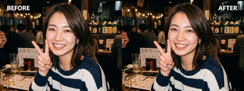 AI高画質化の処理イメージ