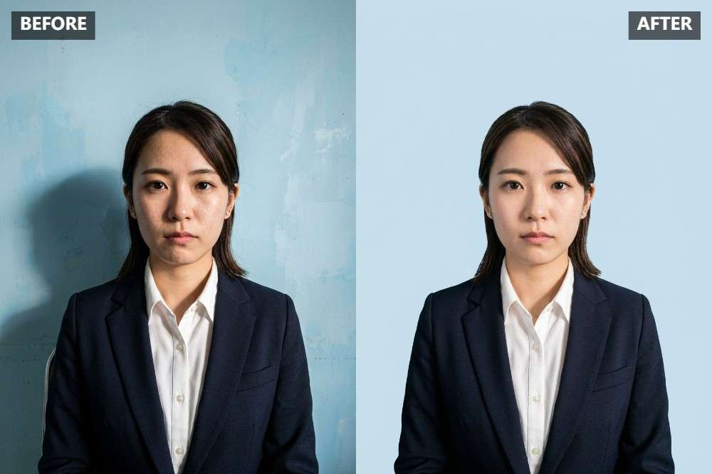 AI影補正の処理イメージ